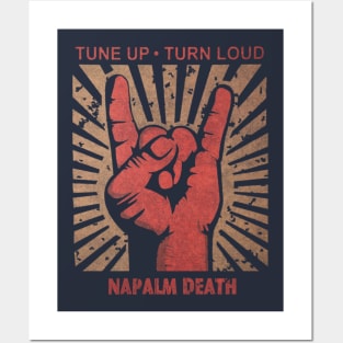 Tune up . Turn Loud Napalm Death Posters and Art